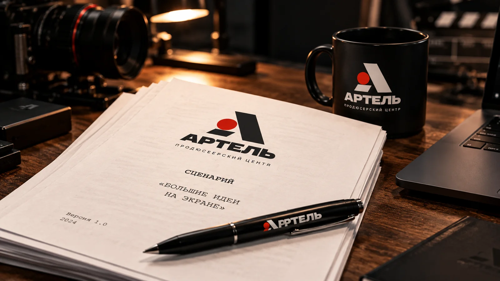 Продукция с логотипом продюсерского центра «Артель» — пример 4